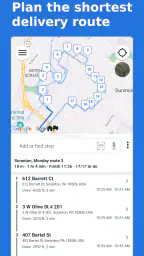 Multi-Stop Route Planner screenshot