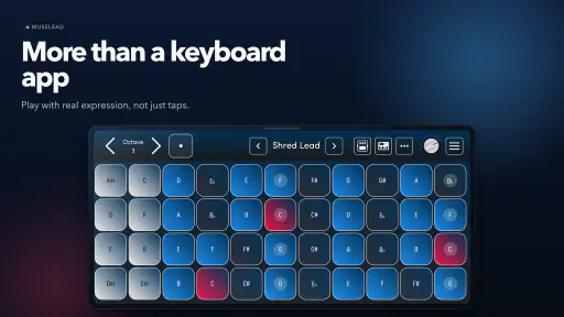 MuseLead Synthesizer screenshot