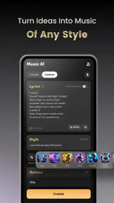 Music AI: MV Video Generator screenshot