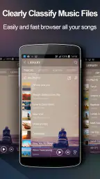 Music player screenshot