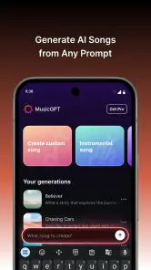 MusicGPT - AI Song Generator screenshot