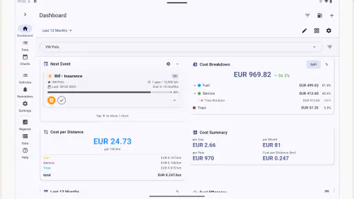 My Cars — Fuel & Cost Tracker screenshot