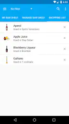 My Cocktail Bar Pro screenshot