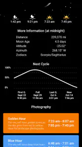 My Moon Phase - Lunar Calendar screenshot