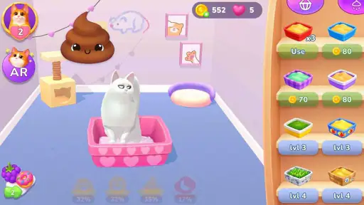 My Sweet Meow: Virtual Cat Pet screenshot