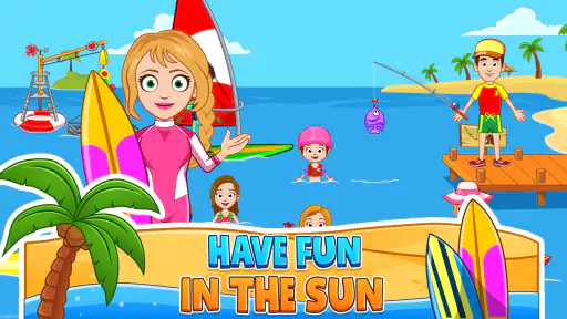My Town : Beach Picnic screenshot
