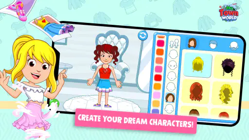 My Town World - Mega Doll City screenshot