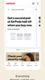 My Verizon screenshot