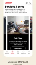 My Verizon screenshot