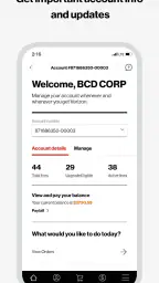 My Verizon For Business screenshot
