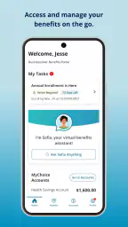 MyChoice Benefits screenshot