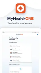 MyHealthONE screenshot