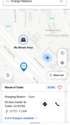 MyNISSAN® screenshot