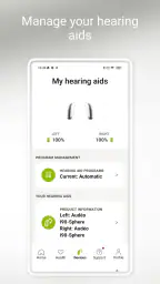 myPhonak screenshot