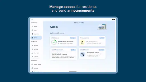 myQ Community screenshot