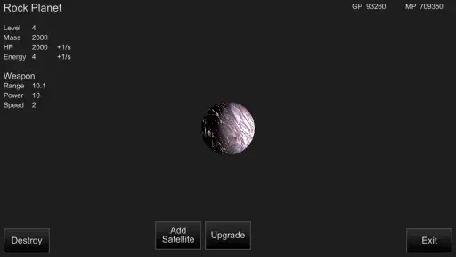 mySolar - Build your Planets screenshot