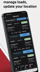 MySpot Carrier screenshot