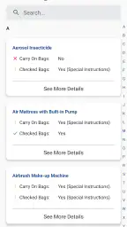 MyTSA screenshot