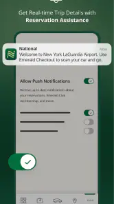 National Car Rental screenshot