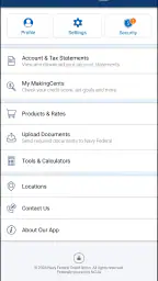 Navy Federal Credit Union screenshot