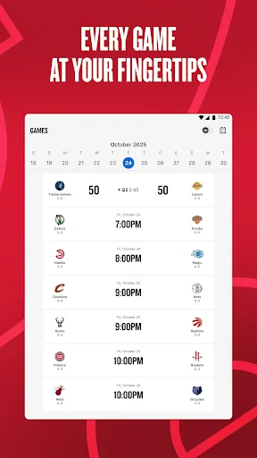 NBA: Live Games & Scores screenshot