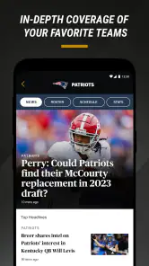 NBC Sports Boston: Team News screenshot