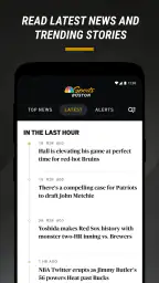 NBC Sports Boston: Team News screenshot