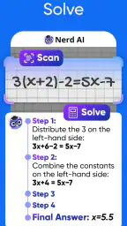 Nerd AI - Tutor & Math Helper screenshot