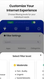Netspark Real-time filter screenshot