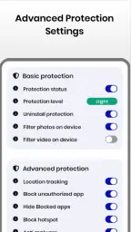 Netspark Real-time filter screenshot