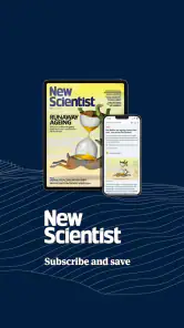 New Scientist screenshot