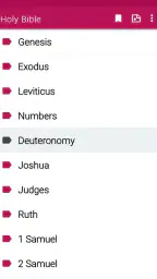 NewKing James Version Bible screenshot