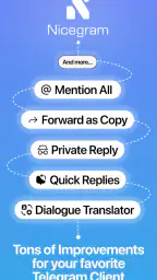 Nicegram: AI x Dual Telegram screenshot