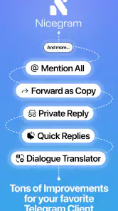 Nicegram: AI x Dual Telegram screenshot