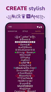 Nickname Maker: Name Generator screenshot