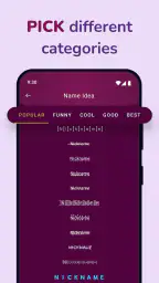 Nickname Maker: Name Generator screenshot