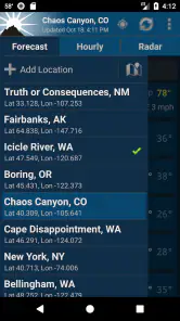 NOAA Weather Unofficial screenshot