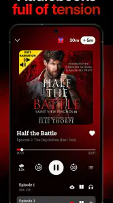 NoirLit: Audiobooks & Romance screenshot