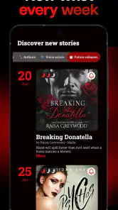 NoirLit: Audiobooks & Romance screenshot
