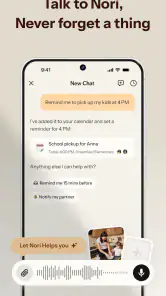 Nori - Family AI screenshot