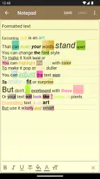 Notepad - simple notes screenshot