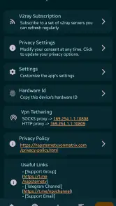 Npv Tunnel V2ray/SSH screenshot
