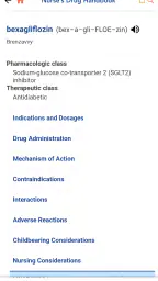 Nurse's Drug Handbook screenshot