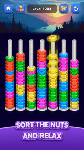 Nut Sort: Color Match Game screenshot
