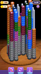 Nut Stack:Sort Puzzle screenshot