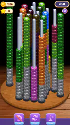 Nut Stack:Sort Puzzle screenshot
