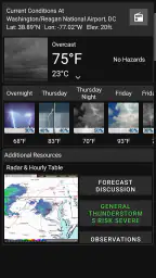 US Public Weather screenshot
