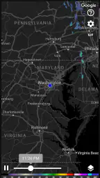 US Public Weather screenshot