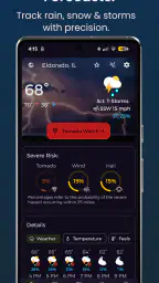 NWS Weather Report screenshot