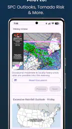 NWS Weather Report screenshot